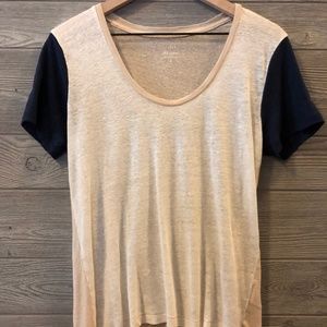 J. Crew Color Block Shirt